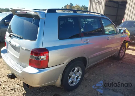 2007 Toyota Highlander from USA, damaged, VIN JTEGD21A370168744